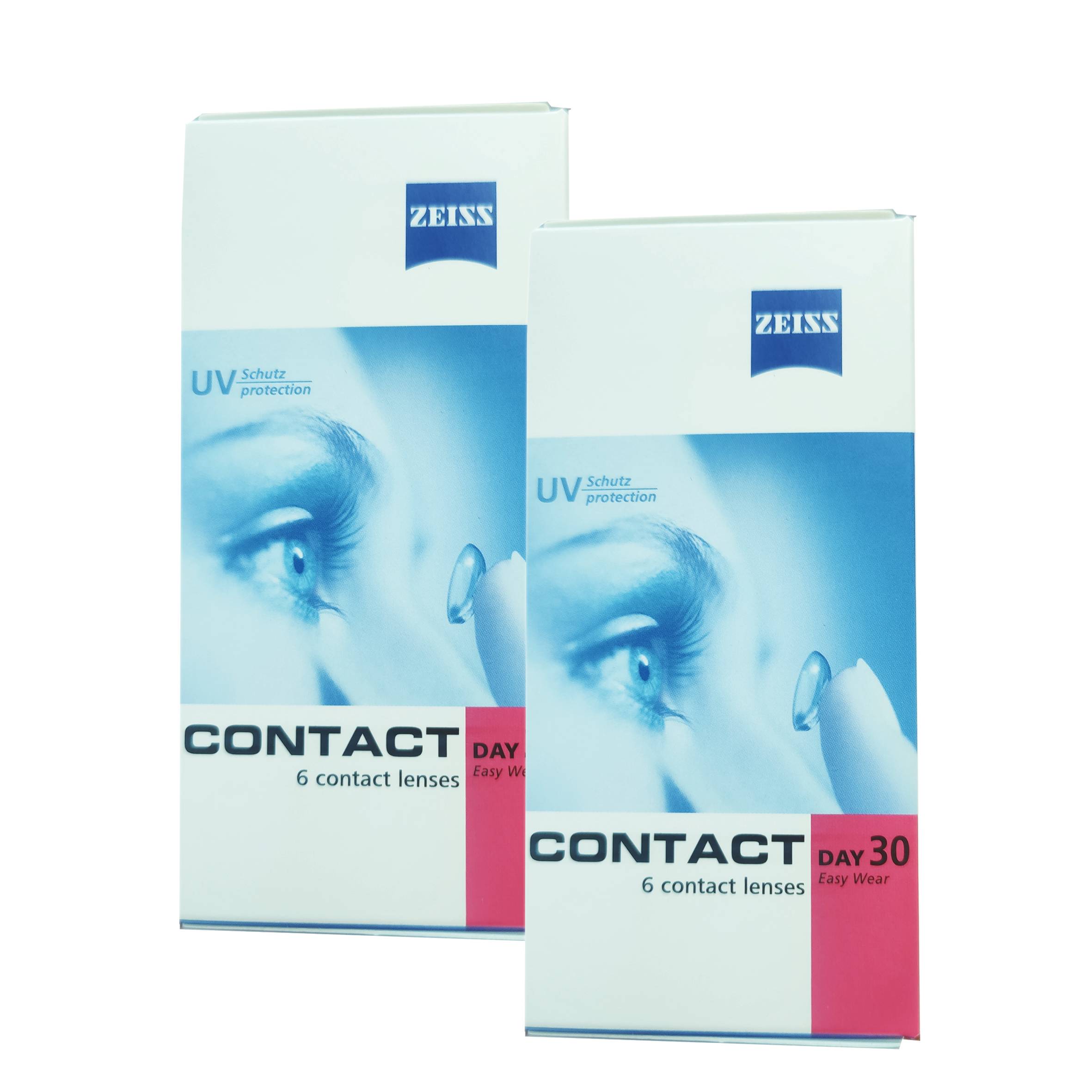 German zeiss dzeiss invisible myopia glasses moon tossed case 6 pieces of invisible glasses astigmatism non-day throwing sk-Taobao