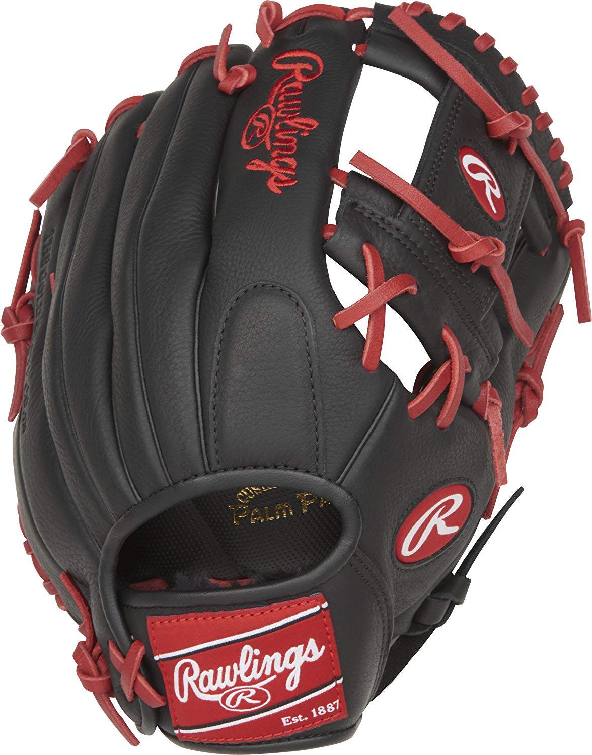 Сша на импорт RAWLINGS начальная школа подростков свиная кожа бейсбол перчатки Подобрать перчатки кувшин 