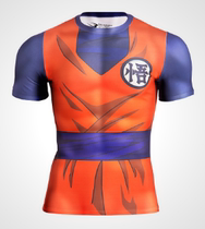 Su Bingtian with the same fighting Dragon Ball Sun Wukong Sun Wu Rice Shockwave Sports Fitness Sweat Wicking Quick Drying Suit