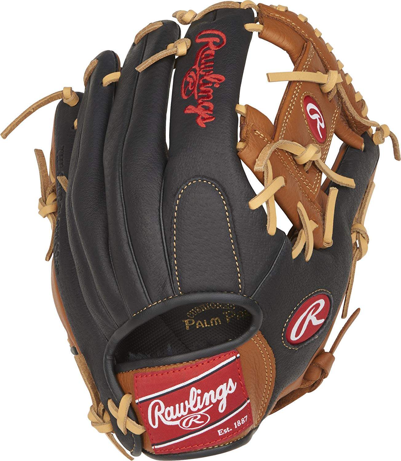 Сша на импорт RAWLINGS начальная школа подростков свиная кожа бейсбол перчатки Подобрать перчатки кувшин 