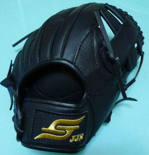 JJS Pig Leather PU 12 Inch Cross Gear Baseball Glove Inner Wild Glove Out of Girls Adult