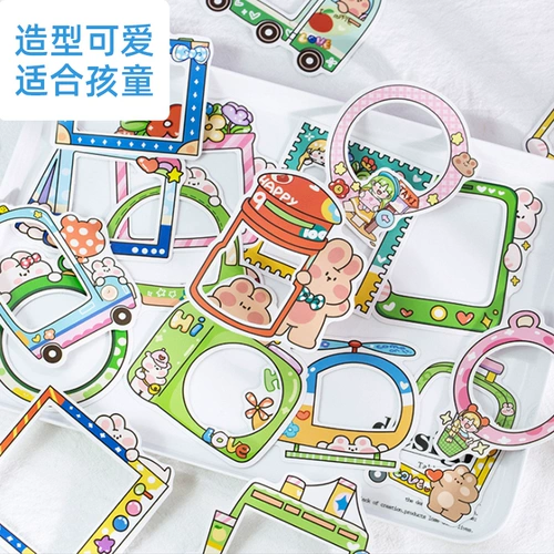 Фотография, наклейка, фоторамка, детский фотоальбом для детского сада, «сделай сам»