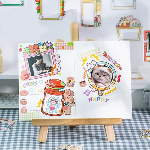 Фотография, наклейка, фоторамка, детский фотоальбом для детского сада, «сделай сам»