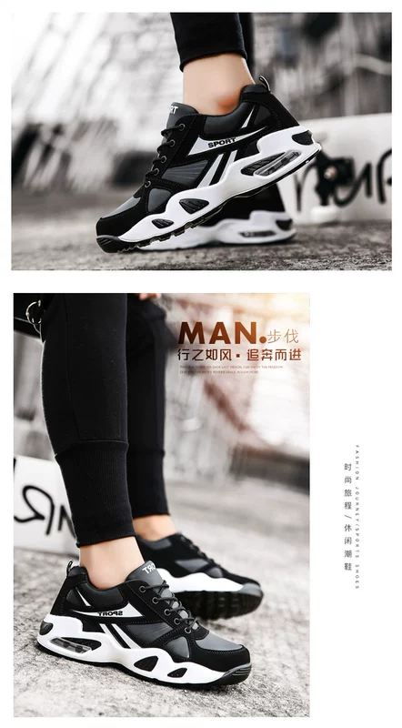 Giày thể thao xuân 2019 giày nam không thấm nước Phiên bản Hàn Quốc của xu hướng giày vải cổ điển giày thông thường giày skate giày sinh viên - Plimsolls