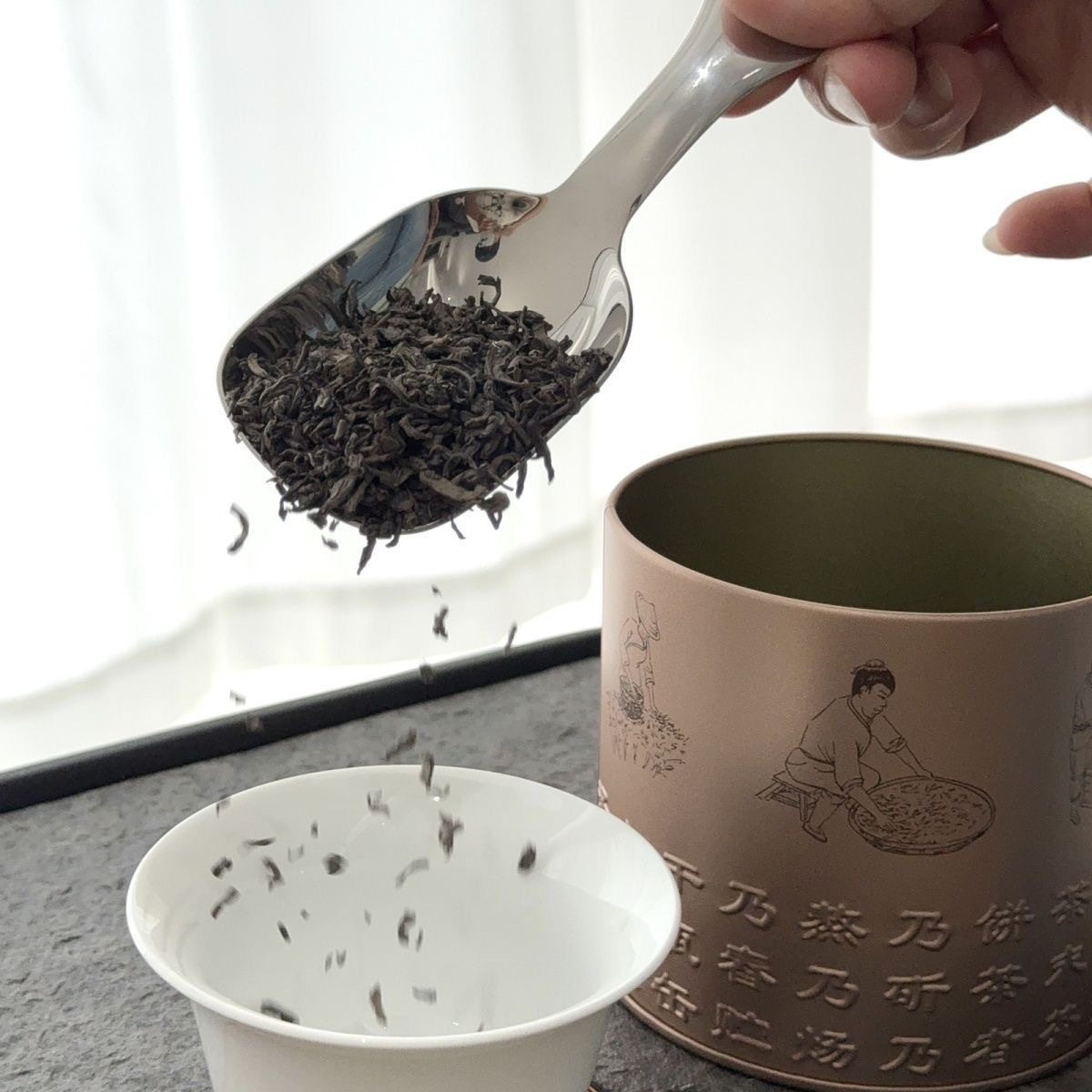 304不锈钢加厚短柄茶匙:咖啡控必备,精致生活新神器!🌟-茶匙-淘宝百科网