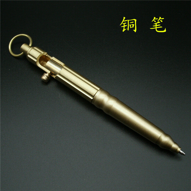 Brass Pen Brass Pen Brass Pen CNC Creative Bronze Collection Gift