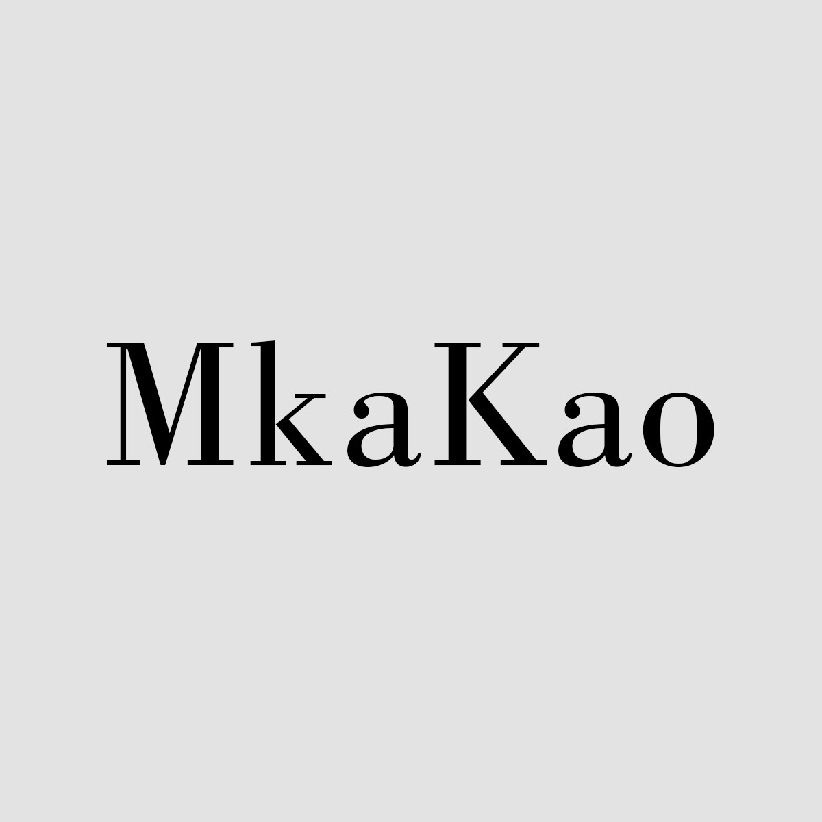 MkaKao的LOGO