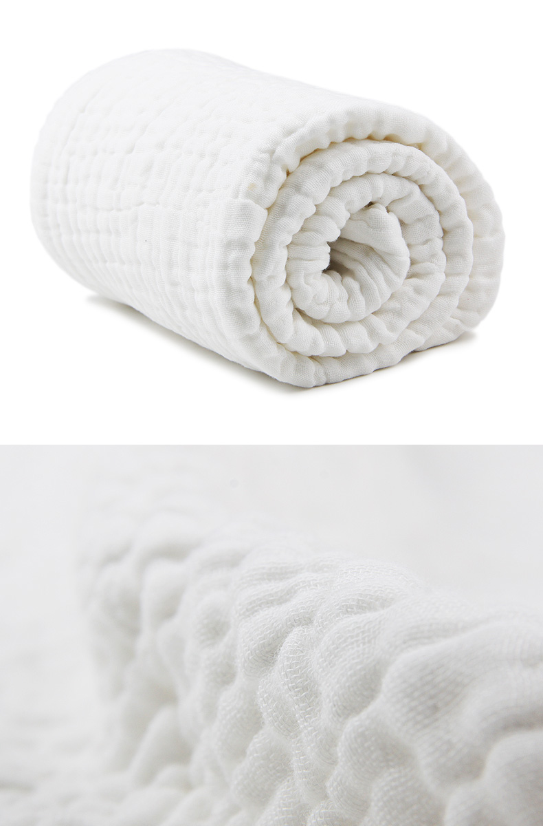 Khăn bông gạc cho bé Amy Le 95cm + Khăn tay sơ sinh cho bé Khăn lớn được tắm loại A - Khăn tắm / áo choàng tắm khăn tắm trắng
