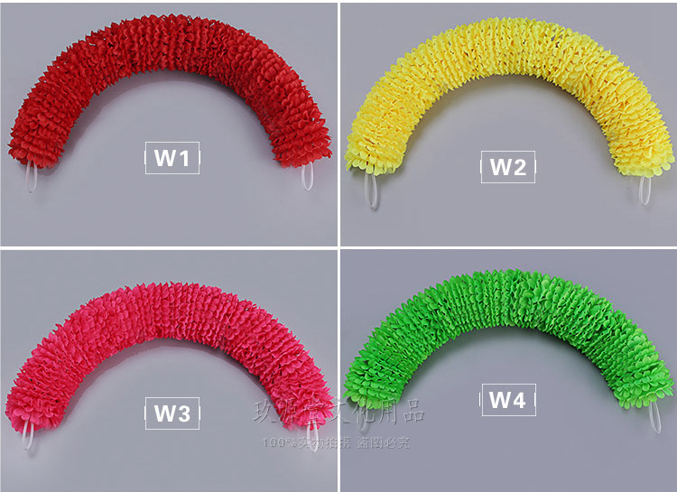 Trò chơi garland dây đạo cụ mẫu giáo nhảy thiết bị nhóm thể dục dụng cụ biểu diễn vòng cứng buổi sáng tập thể dục vòng hoa khai mạc - Khiêu vũ / Thể dục nhịp điệu / Thể dục dụng cụ giày múa đen