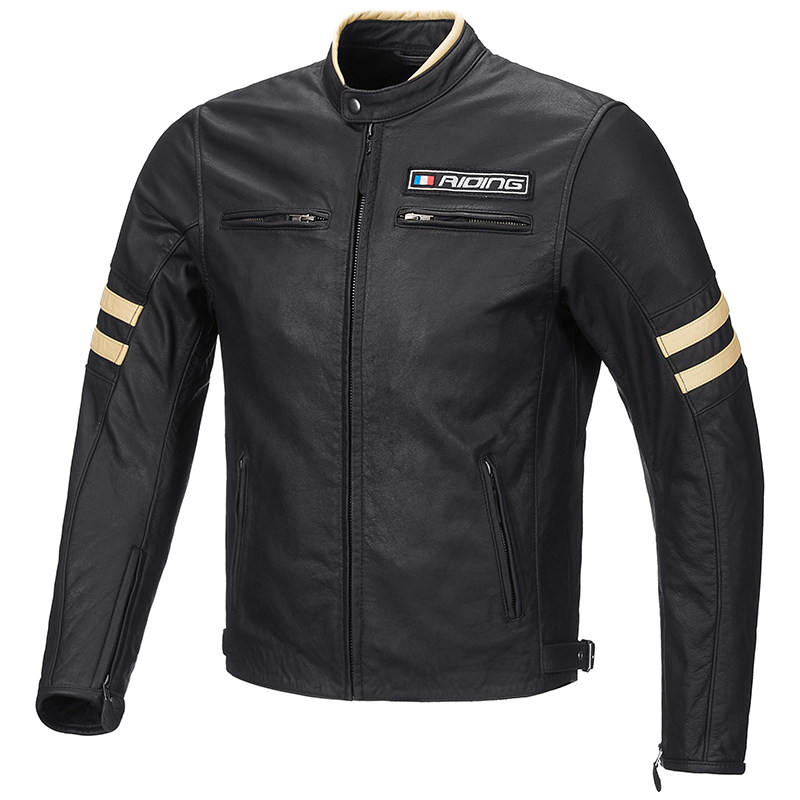 SBK Locomotive Leather Clothing Locomotive Riding Suit Rider Equipped Casual Cow Leather Anti-Fall Locomotive Suit All Season Racing Suit