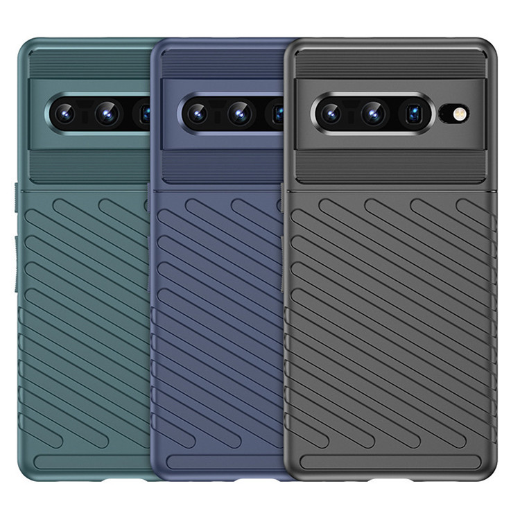 Shockproof Grid Soft 7, 7 Pro Google Pixel Phone Case