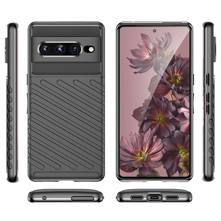 Shockproof Grid Soft 7, 7 Pro Google Pixel Phone Case