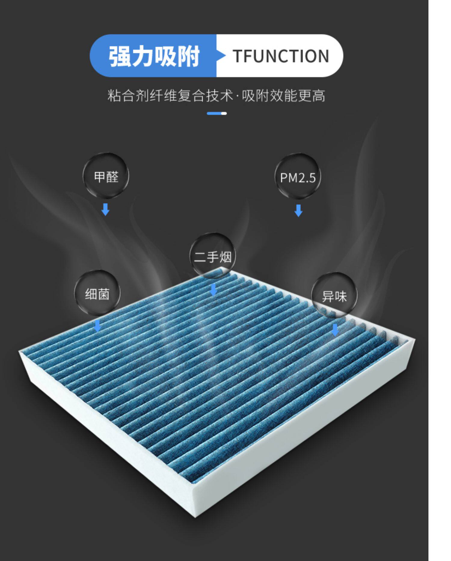 Adapted to Chevrolet chuangku air conditioning filter element PM2.5 grid car original factory upgrade 14-16-17-18-19-21
