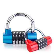 Bicycle helmet lock backpack gym code lock cabinet large locker clubhouse security window padlock