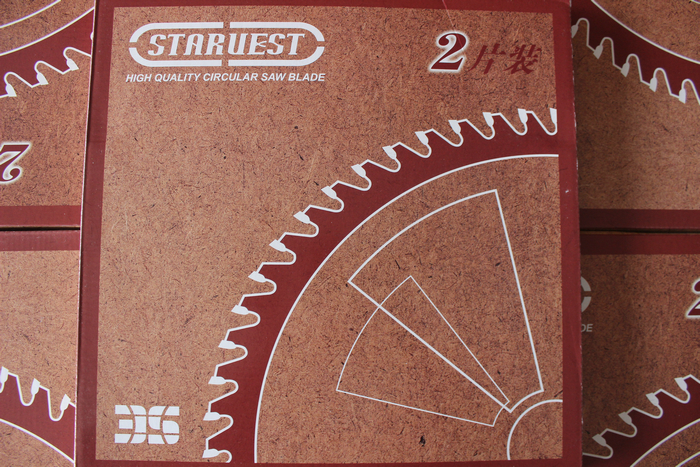 ten sheets of gold field 3S alloy saw blade artificial board red anti-nail type STARUEST woodwork wood with cutting edge saw blade-Taobao