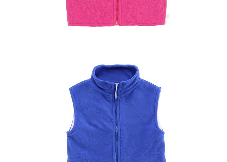 Áo vest trẻ em in logo mùa thu và mùa đông lông cừu dày vest trẻ em áo khoác mẫu giáo hoạt động áo gile trẻ sơ sinh