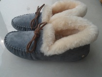 DWRUGG autumn and winter high-top deep-mouth Australian sheepskin wool one-piece beanie shoes princess shoes snow boots womens off-season clearance