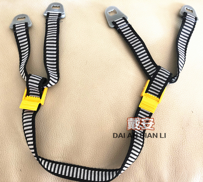 Wearing Ancap with hanging buckle straps by buckle zebra with double ear strap push-pull hat with hat lining cap lining