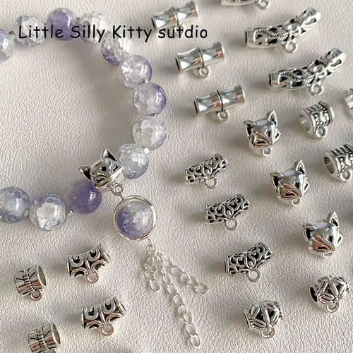 Металлические бусины, браслет из бисера ручной работы, аксессуар, аксессуары, тройник, DIY