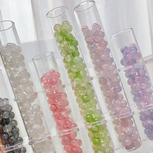 Японское стеклянное украшение-шарик, браслет из бисера, аксессуары, градиент