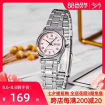 Overseas direct mail CASIO CASIO watch womens fashion leisure steel belt quartz watch Womens watch LTP-V006D-4B