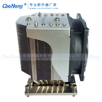 2011 2066 115x server CPU radiator workstation 6 heat pipe game computer cpu cooling fan
