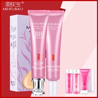 Làm đẹp da trắng tự nhiên BB cream trắng che khuyết điểm làm trắng ẩm không trang điểm nền dạng lỏng nền trang điểm nude kem cc cream