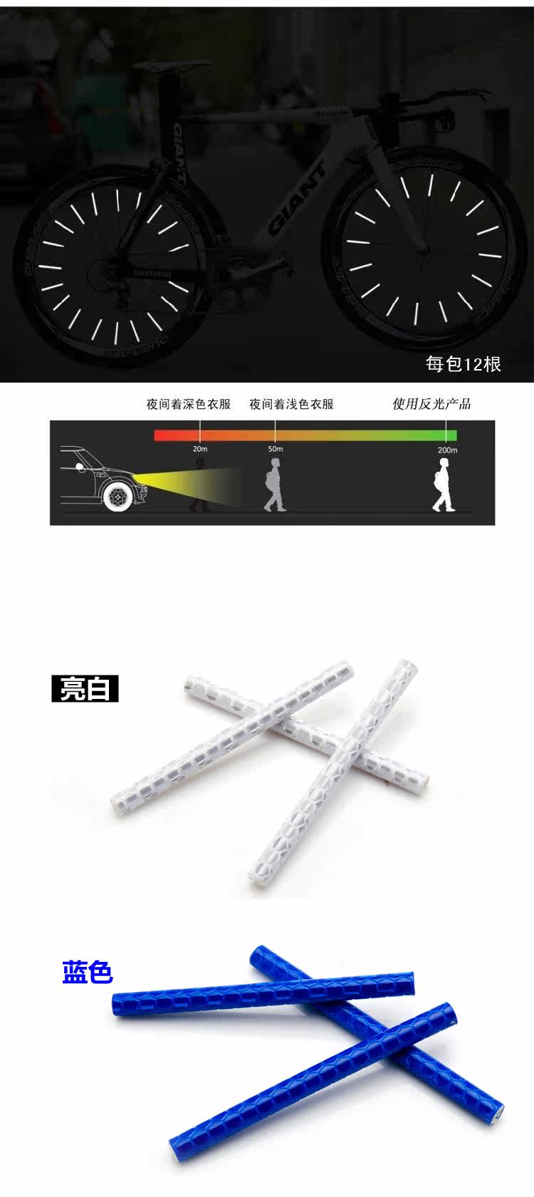 Autocollant pour vélo ANGWAN - Ref 2279195 Image 12