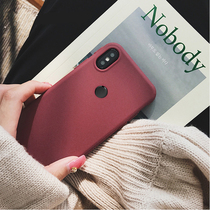 Net reddits millet 8 mobile phone shell male and female Xiaomi 8se mobile phone shell frosted ultra-thin silicone gel Soft cover Exploration version of rice 8 youthful version full package hanging rope anti-fall lovers brief Xiaomi 8 screen fingerprint version