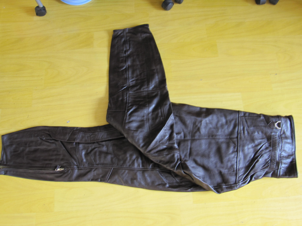 Pantalon cuir homme en vrac BALMAIN - Ref 1491280 Image 4