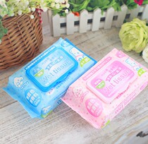 Petstyle Pet Wipes 80 natural plant mild blue pink little dog cat fart cleaning Travel Pack