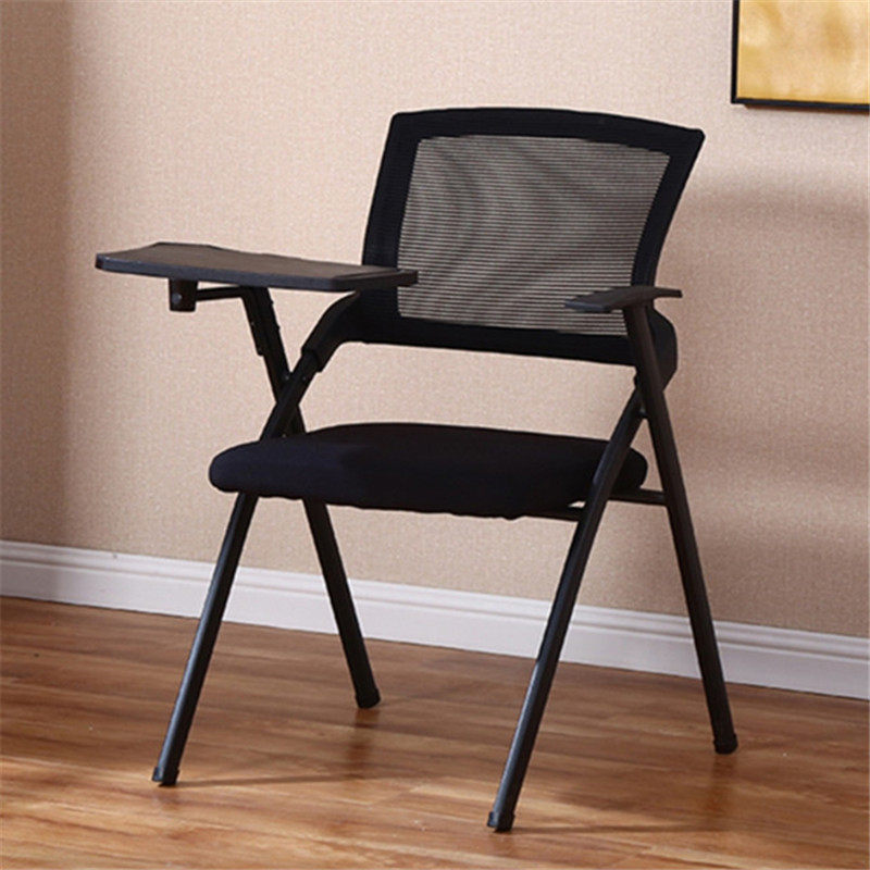 Thickening Training Chair With Writing Board Color Folding Chair Portable Office Chair Brief Staff Chair Press Chair Computer Chair
