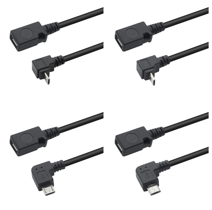 Micro USB male to female extension cable Android phone data charging tablet Phone data cable extension cable