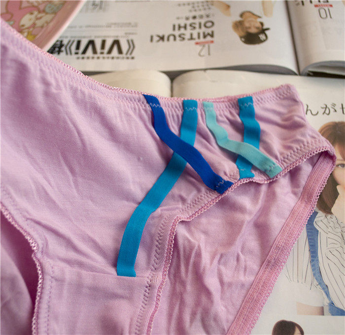 Slip jeunesse simple en coton - Ref 669136 Image 13