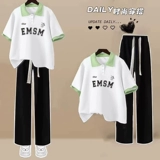 Летняя одежда, футболка polo, комплект для школьников, для средней школы, 13 лет