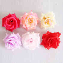 Anyang six-color single rose head Valentines Day rose wedding scene layout Wedding hall decoration