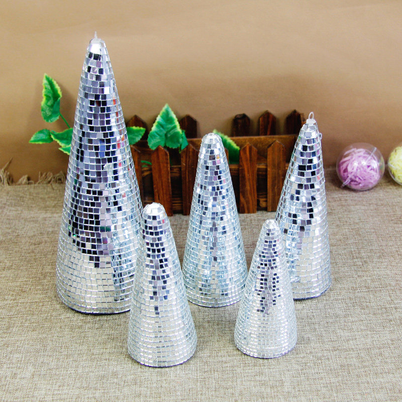 Wedding Dance Stage Reflex Ball Mirror Ball Bar Reflective Ball Glass Ball Mirror Patch Tree Tower Decoration Pendulum