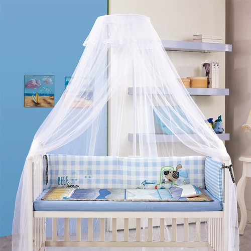 Для кроватки, детская москитная сетка для кровати, универсальная защитная трубка, кроватка для приставной кровати для принцессы