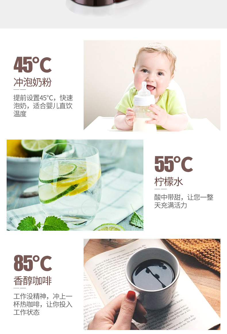Bình giữ nhiệt Rong Thắng cách điện gia dụng tự động 5L dung tích lớn nhiệt độ không đổi ấm đun nước bằng thép thông minh ấm siêu tốc goldsun