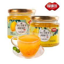 福事多 蜂蜜柚子茶柠檬茶 500g*2罐