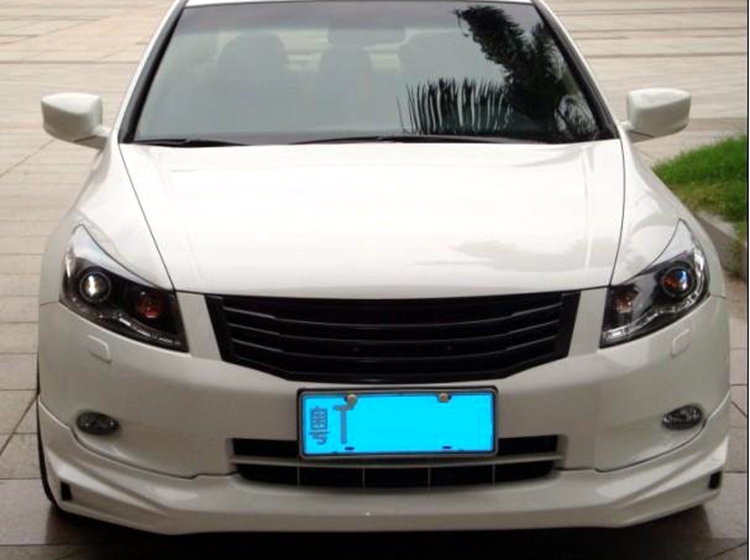 Sửa đổi vòm xe Thích hợp cho 8 thế hệ của Accord bao quanh 08-12 Accord đặc biệt được bao quanh bởi váy phía trước môi - Sửa đổi ô tô chổi rửa xe ô tô tự xoay