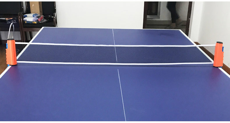 Gửi 3 quả bóng dày bàn di động bóng net miễn phí có thể thu vào với lưới bóng bàn net bảng net quả bóng bàn xịn