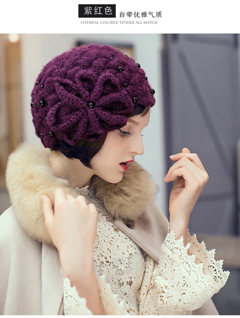 Chapeau pour femme en Mohair - Ref 3234257 Image 16