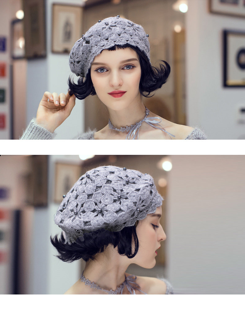 Chapeau pour femme en Mohair - Ref 3234302 Image 15