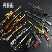 Jedi Survival Eataway Chicken Game PUBG Ngoại vi 98k Súng bắn tỉa Súng lục cổ điển Mô hình Keychain - Game Nhân vật liên quan