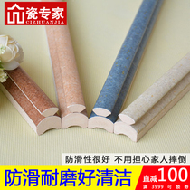 Imitation ancient brick closed side line male corner strip kitchen wall brick toilet balcony closing strip waist line tile layering 300x50