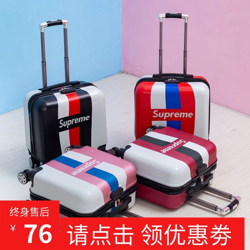 20-inch children cartoon male and female with password travel boarding pull-lever box to be able to ride customizable primary school kindergarten