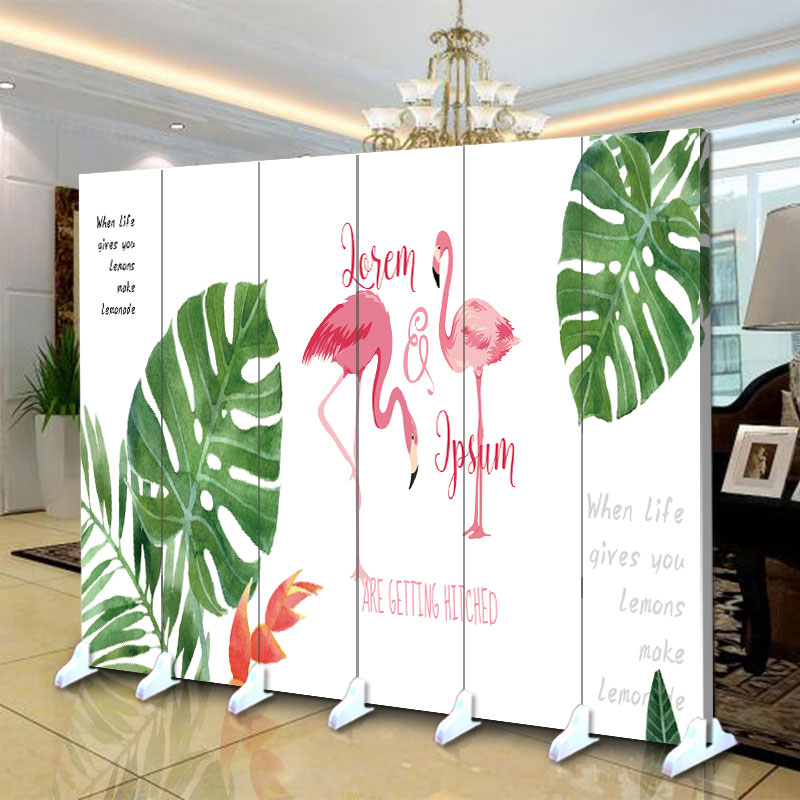 Màn hình vách ngăn gấp thẩm mỹ viện sức khỏe đơn giản hiện đại đơn giản trượt phòng khách di động vải thời trang màn hình gấp - Màn hình / Cửa sổ 45 mẫu vách ngăn trang trí phòng khách tuyệt đẹp