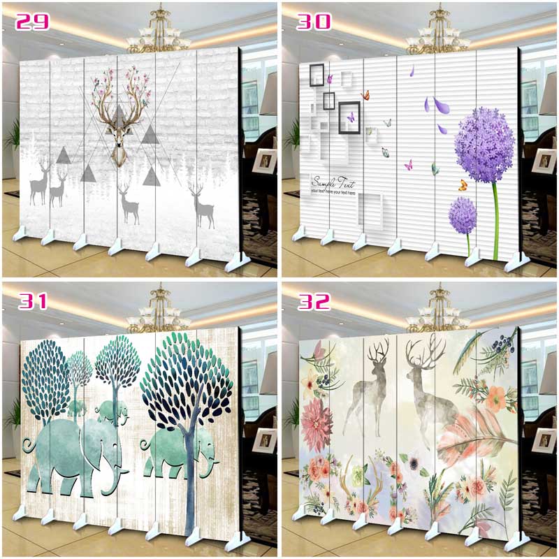 Hellokitty Phân vùng màn hình Hello Kitty thời trang phòng khách hiên nhà Phim hoạt hình trẻ em YY neo nền - Màn hình / Cửa sổ vach ngan phong khach va bep