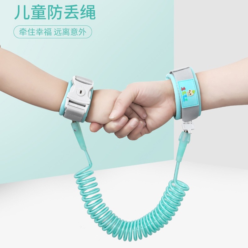 Child anti-walking loss with traction rope Anti-loss anti-loss Hand ring baby Men's anti-lose rope lovers Girlfriend Livita